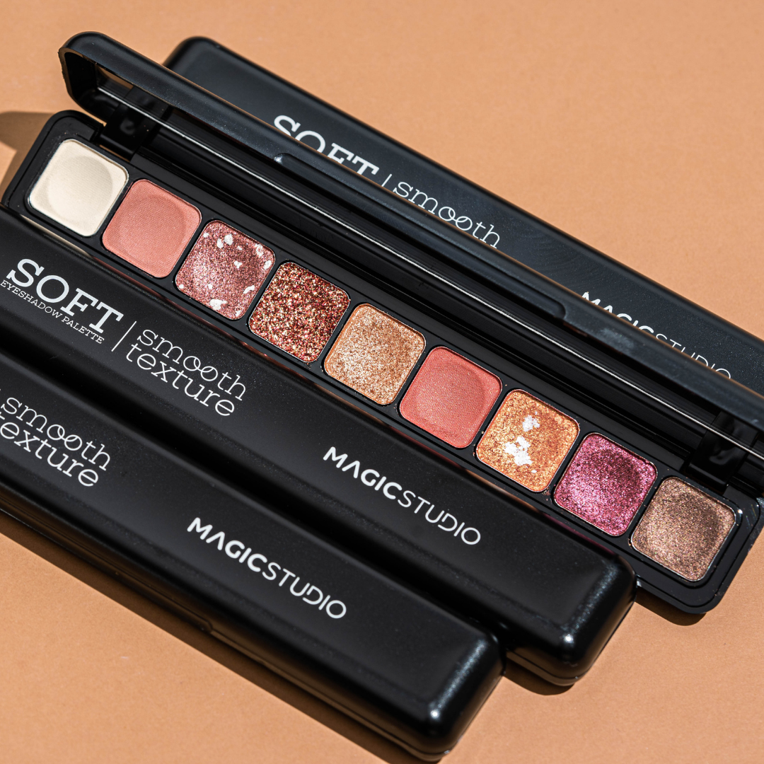 Palette di ombretti morbidi Magic Studio 9 Bronzer