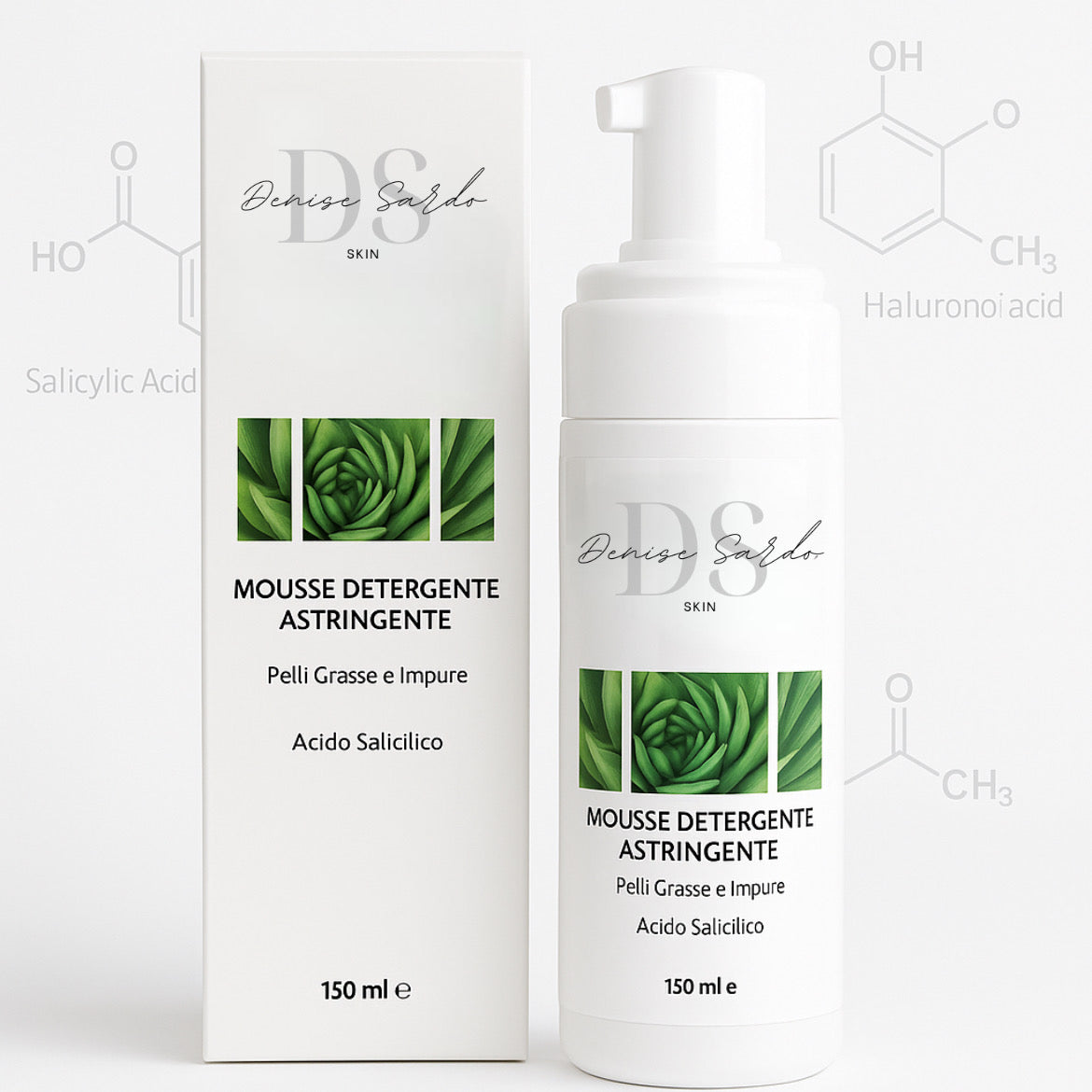 DS SKIN - MOUSSE DETERGENTE PELLE GRASSE E IMPURE
