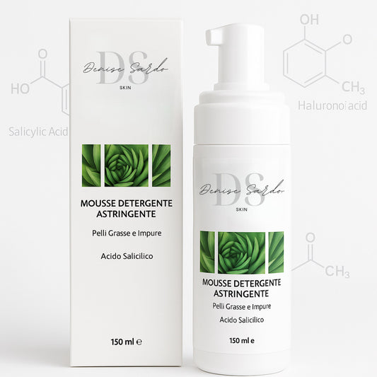 DS SKIN - MOUSSE DETERGENTE PELLE GRASSE E IMPURE