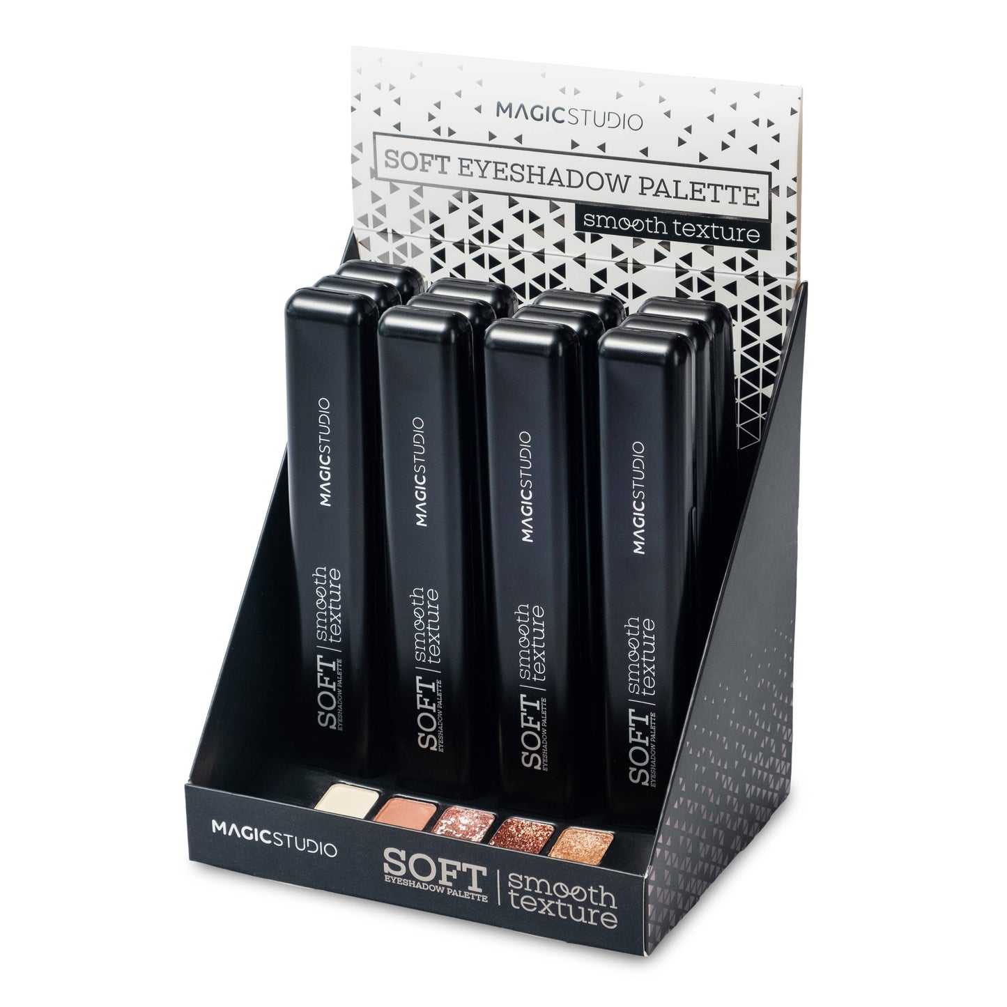 Palette di ombretti morbidi Magic Studio 9 Bronzer